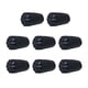 thumbnail image 1 of Eigraketly 8 Uds. Cubierta de puntas de goma resistente al desgaste para bastones de cabeza de bastones protectores tapas ligeras antideslizantes reemplazo Escalada Eigraketly OD014138-00, 1 of 6