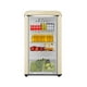 thumbnail image 1 of RED VELVET Mini Frigobar Retro de 95L con Puerta de Cristal y Estilo Vintage - Ideal para Conservar tus Alimentos y Bebidas con Elegancia y Estilo, 1 of 9