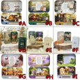 thumbnail image 3 of Casa de muñecas en miniatura de madera 3D creativa de 9 estilos, kit de casa de muñecas DIY con muebles, kit de caja de teatro DIY, juguetes navideños DIY, 3 of 8