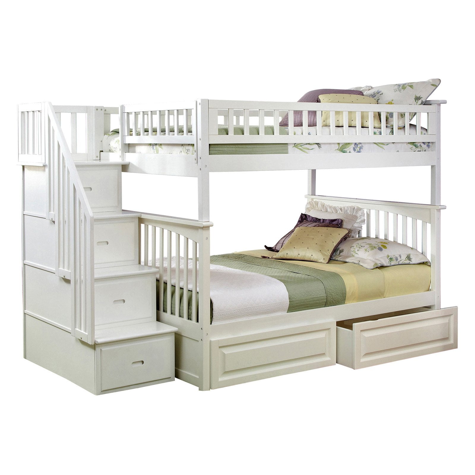 Atlantic Furniture Columbia Staircase Full Over Bunk Bed Atlantic Furniture Columbia Staircase Full Over Bunk Bed Com