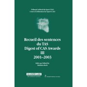 Digest of Cas Awards Series Set: Digest of Cas Awards III 2001-2003 (Hardcover)