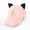 Airplane Pink, variant on Metal Decorative Baseball Cap with Unique Ear Iron Rings, Outdoor Casual Hip-Hop Cap