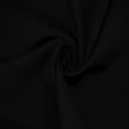 thumbnail image 4 of 59" Wide Rayon Nylon Spandex Ponte Knit Fabric by the Yard - 310 GSM, Heavyweight, Smooth - Apparel, Dresses, Skirts, Tops, Accessories, Headband & DIY Projects- Black, 4 of 4