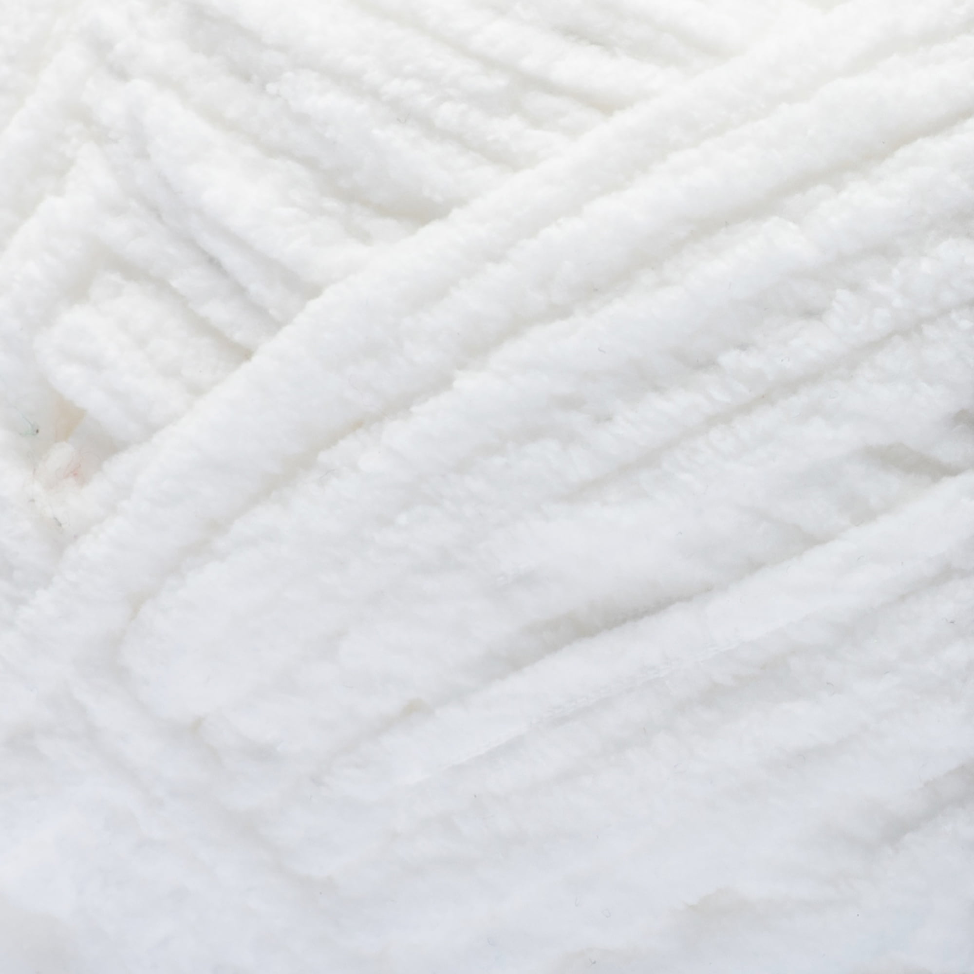 Bernat® Baby blanket™ #6 Super Bulky Polyester Yarn, White 10.5oz/300g 220 Yards (2pk)