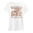 thumbnail image 2 of Toy Story - Sheriff Woody Show - Women's Short Sleeve Graphic T-Shirt, 2 of 4