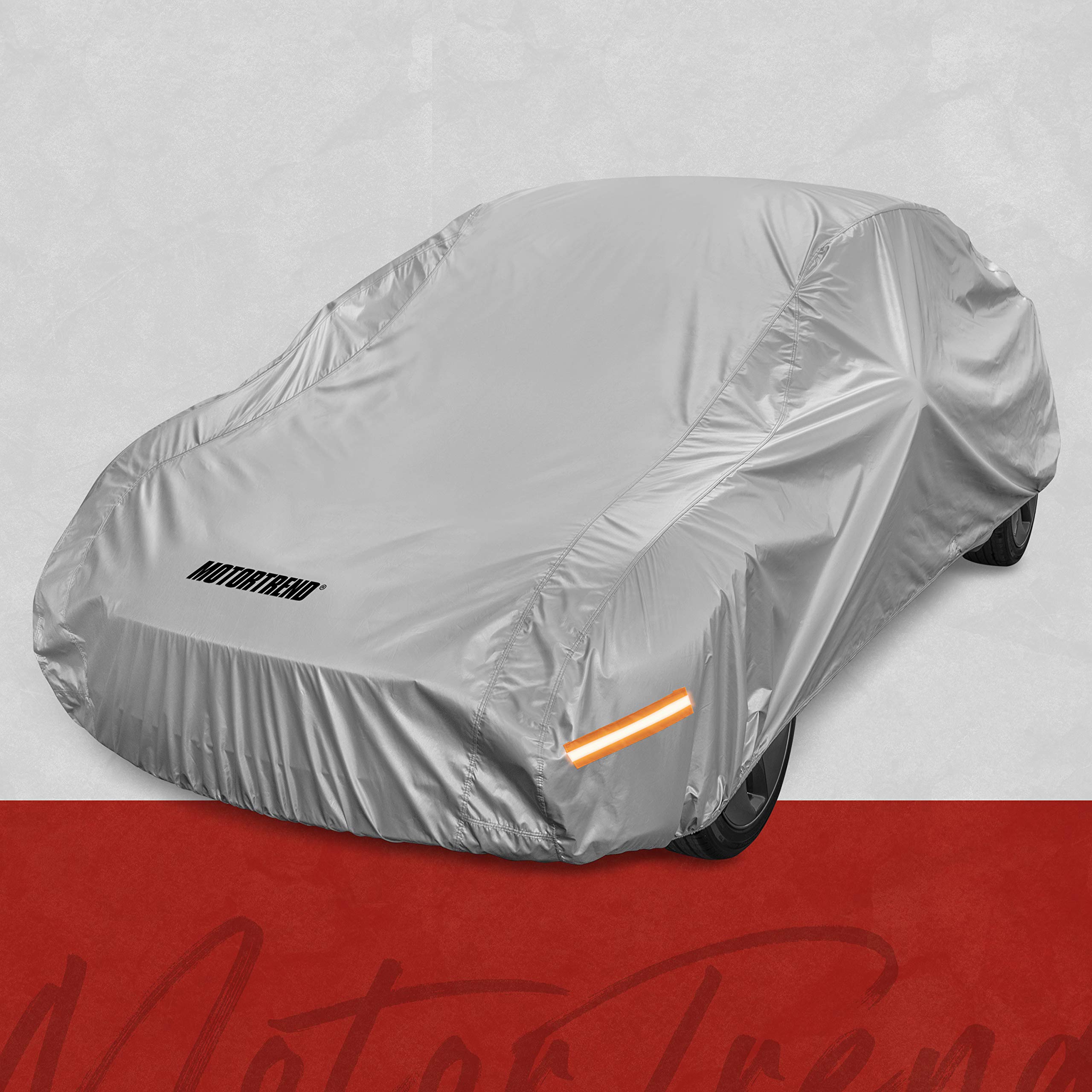 Motor Trend SafeKeeper Heavy IFF17 Duty Car Cover All Weather, Multi-Layered Truck SUV Car Cover for Snow Rain Sun UV Protection, Full Exterior Car Covers for Automobiles (Fits up to 190" Length)