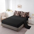 thumbnail image 3 of Erosebridal Gothic Skull Bedding Full Size, Romantic Rose Bedding Sets Full Size, Bohomian Style Decor, Reversible 7pcs, 3 of 5