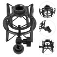 thumbnail image 3 of Voiceine Universal Plastic Microphone Shock Mount Compatible for U87 Condenser Mic Adjustable Recording Mic Holder with Stand Adapter Mic Stand for Studio Use, 3 of 11