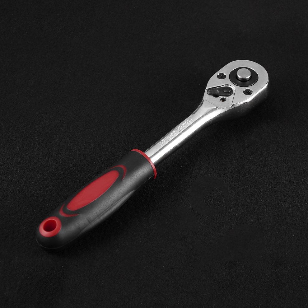 Chrome Vanadium Steel 1//2 3//8 1//4 Inch Ratchet Wrench 24 Teeth Torque Wrench Quick Release Wrench Professional Hand Tools