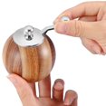 thumbnail image 1 of Wooden Pepper Grinder, Pepper Mill Grinder Bottle Wooden Natural Handy Manual Kitchen Tools, 1 of 8