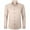 Beige, variant on Icvfdpl Shirts For Men Stretch Slim Fashion Business Casual Solid Color Long Sleeve Beige Breathable Mens T-Shirts L