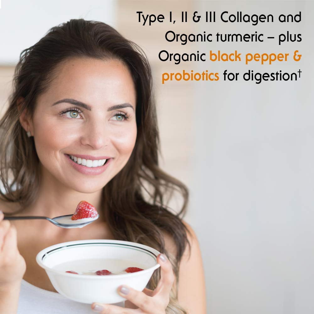 Garden of Life Multi-Sourced Collagen Turmeric, Apple Cinnamon, 20 Servings