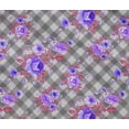 thumbnail image 4 of oneOone Cotton Flex Fabric Leaves & Floral Check Print Sewing Fabric BTY 40 Inches Wide, 4 of 4