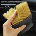 thumbnail image 4 of Fiudx Cepillo de Limpieza para Coche, Limpiador de Huecos Interiores, Cerdas Suaves de Fibra Fina, Limpieza Eficaz de Ventilación y Consola, Multiusos, Coche, Ordenador, Hogar, Tamaño Compacto de 11, 4 of 7