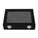 thumbnail image 2 of Estuche Organizador De Aretes, Libre De Polvo, Ahorro De Espacio, Caja De Almacenamiento De Aretes Multifunción Ordenada Con Tapa Transparente Para Aretes Para Mujeres ANGGREK Negro, 2 of 8