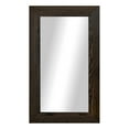 thumbnail image 2 of Rayne Mirrors Ozark Hardwood Wall Mirror 18"x33" Floor Mirror Red Oak Ebony, 2 of 4