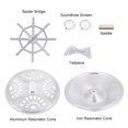 thumbnail image 3 of Guitar Spider Bridge Set, Music Gift With Soundhole Screens Guitar Spider Bridge, For Professionals Instrument Beginner  Resonator Guitar, 3 of 8