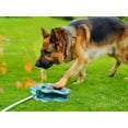 thumbnail image 5 of Hinzonek Dog Water Fountain and Sprinkler, Outdoor Pet Dog Step on Water Dispenser with Hose, Multifunctional Paw Activated Drinking Fountain, Garden Sprinkler Toy, Blue, 5 of 9
