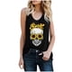 thumbnail image 1 of De Camiseta sin mangas con estampado floral informal a la moda para mujer, 1 of 7