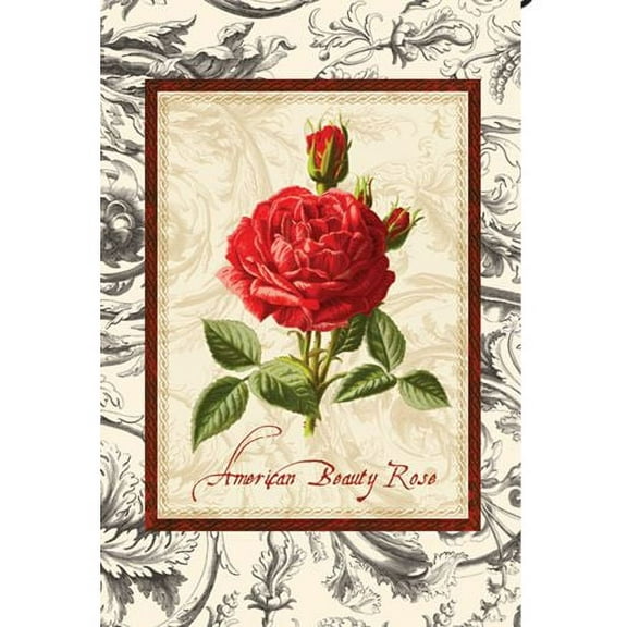 Premier House Flag - American Beauty Rose