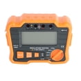 thumbnail image 3 of Insulation Resistance Tester, Power Saving Clear Display Safe Insulation Earth Resistance Meter Efficient Automatic Generation  For Industrial Use Orange, 3 of 8