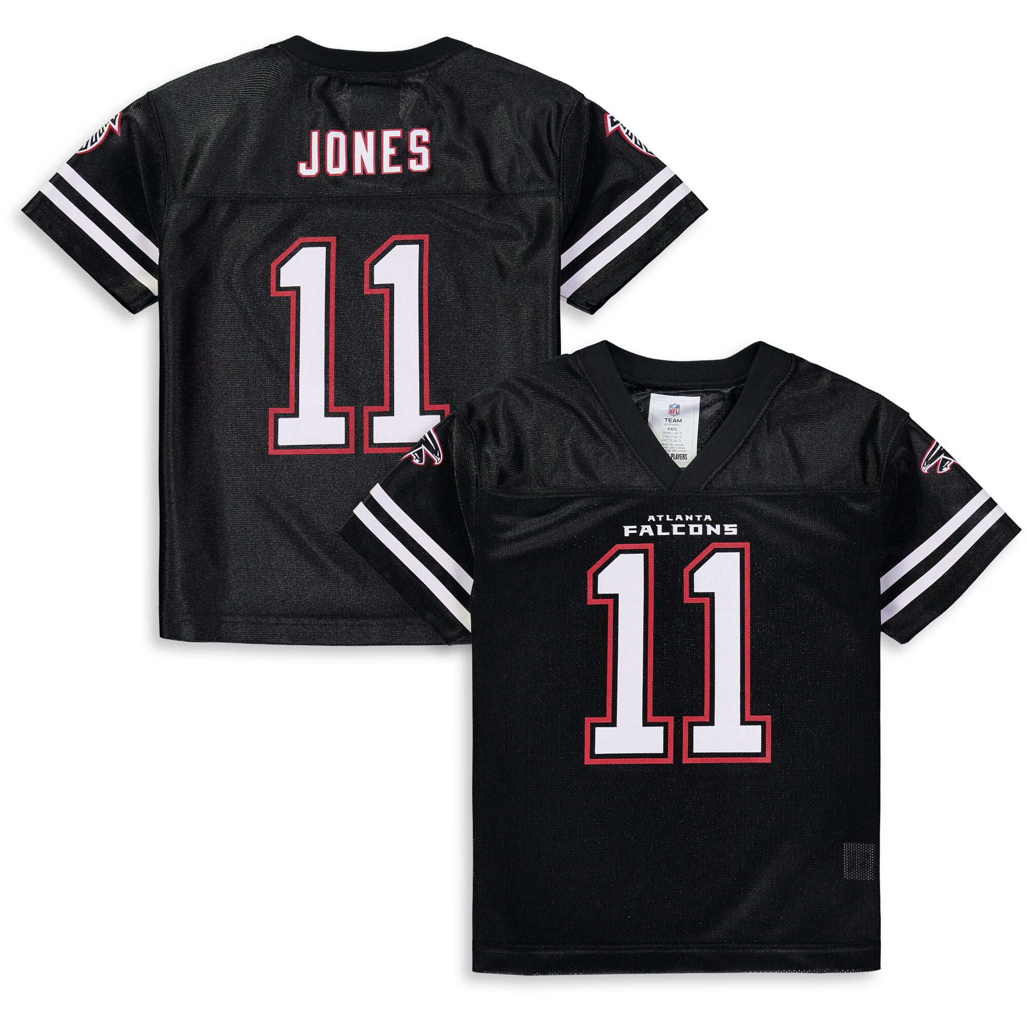 Youth Julio Jones Black Atlanta Falcons Player Jersey ...