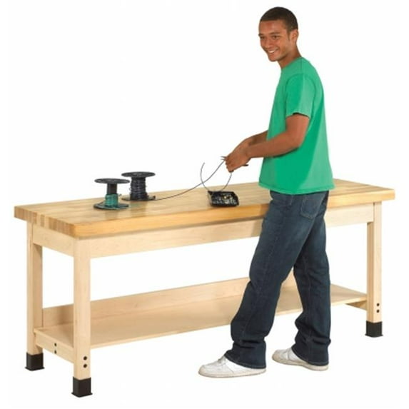 Diversified Woodcrafts A32-10W 32 in. Auxiliary Workbench - Wall Series