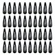 thumbnail image 1 of 40 pinzas para el pelo de metal negro de 2 pulgadas, pasadores antideslizantes para el pelo para niñas, mujeres, niños, adolescentes o niños pequeños, 1 of 5