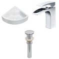 thumbnail image 1 of Imaginations Américaines 26.25-po. W Vessel Set Blanc, 1 of 9