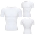 thumbnail image 5 of Camiseta para Caballero Compraymas Slim Fit talla XXL color blanco con manga corta, 5 of 5