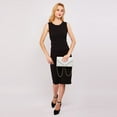thumbnail image 2 of Dasein Women Evening Bag/Clutch Formal Party Clutch Wedding Purses Cocktail Prom Clutches, 2 of 7