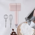 thumbnail image 4 of Batidora De Huevos Batidor de huevos eléctrico Cafetera de mano Espumador Electrodomésticos (Rosa), 4 of 5