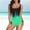 C_ Green, variant on UTSJKR Swimsuit for Women 2025 Gradient Square Neck One Piece Bathing Suits Sexy Modest Slimming Athletic Beach Swimwear Blue 4