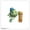 Unframed Version, variant on Gallery Pops Disney Pixar Monsters Inc. - Mike With Scream Canister Wall Art, Unframed Version, 12" x 12"
