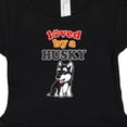 thumbnail image 4 of Inktastic Siberian Husky Dog Puppy Girls Baby Dress, 4 of 5