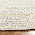 thumbnail image 3 of SAFAVIEH Braided Calvin Transitional Cotton Reversible Area Rug, Beige, 3' x 3' Round, 3 of 5