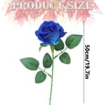 thumbnail image 3 of Fule Artificial Velvet Rose Flower, Ngxiha Velvet Single Roses Fake Rose Rose Decor Flower Centerpiece Arrangement in Vase Rose Decor Flower for Wedding Outdoor & Home Decoration, 3 of 9