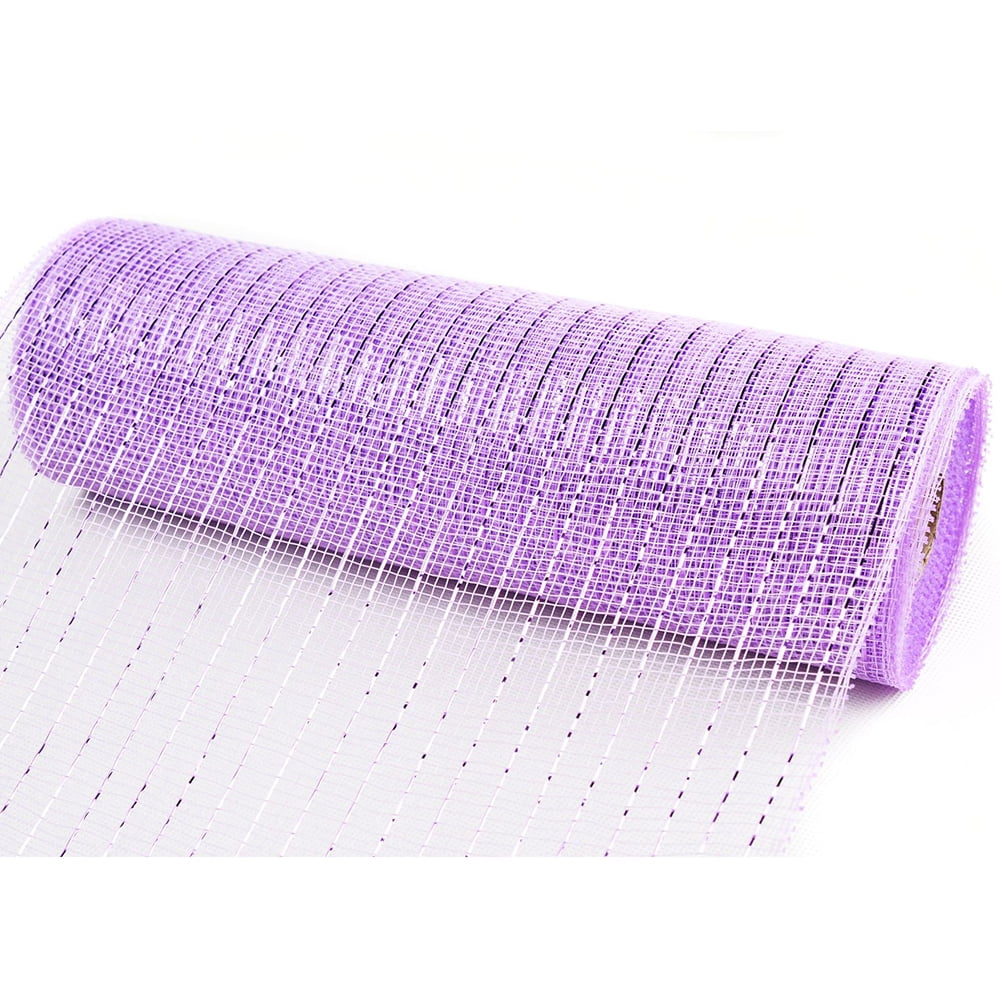 10 x 10 YDS Deco Mesh Ribbon For Wedding Christmas Decorations Mesh Roll -  Lavender, 1 Pack - Dillons Food Stores