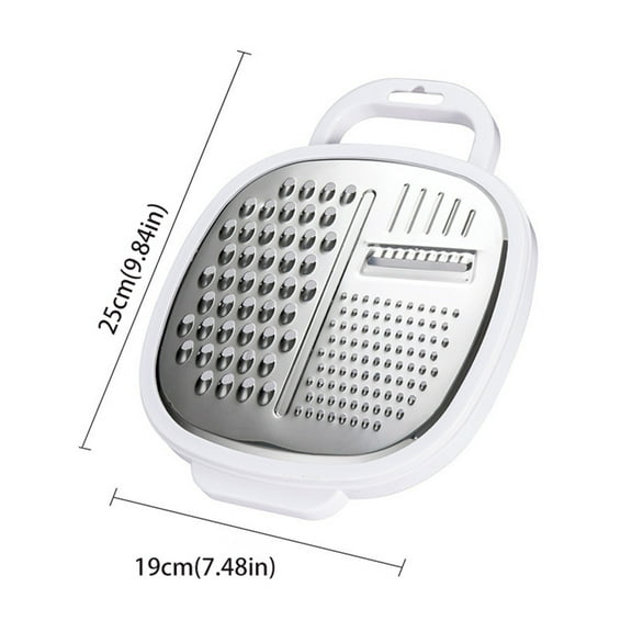 1 Peeler Clearance! Cheese Grater Easy to Use Graters for Kitchen Cheese Grater With Container and Lid for Cheese