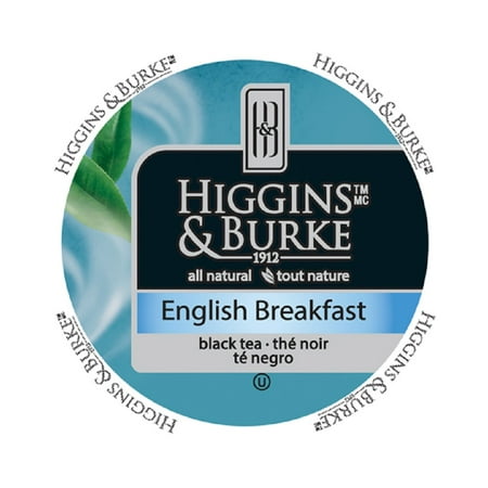 Higgins & Burke Specialty Tea English Breakfast, RealCup portion pack for Keurig K-Cup Brewers, 96 Count