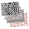 thumbnail image 4 of Minkissy Bulk Embossing Folder Assorted Color 4Pcs 5.7X4.1X0.1In, 4 of 8