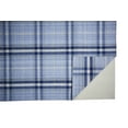thumbnail image 4 of Jens Eco-Friendly PET Dhurrie, Navy/Sky Blue/White, 2ft x 3ft Accent Rug, 4 of 7
