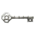 thumbnail image 3 of Richelieu T5610184 8-7/8" Wide 4 Hook Brass Key Rack - Nickel, 3 of 4