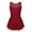 Burgundy, variant on Yruioon Kids Girls Sparkly Rhinestones Tutu Dress Ballet Dance Gymnastic Leotard Ice Skating Costume Pink 12