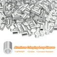 thumbnail image 3 of 200 Pcs Aluminum Crimping Loop Sleeves for 5/32" Diameter Wire Rope, Round Wire Rope Sleeve for Cable Line End, 3 of 6