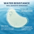 thumbnail image 7 of Povihome Gel Blister Bandages Blister Cushions Water Resistant Hydrocolloid 13 Count  Spot Pack, 7 of 7
