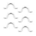 thumbnail image 4 of jiaping 2x6Pcs 5mm Boat Pad Eye, Tie Down Rope Anchor Stainless Steel Kayak Deck Loops , , 2 Pcs, 4 of 9