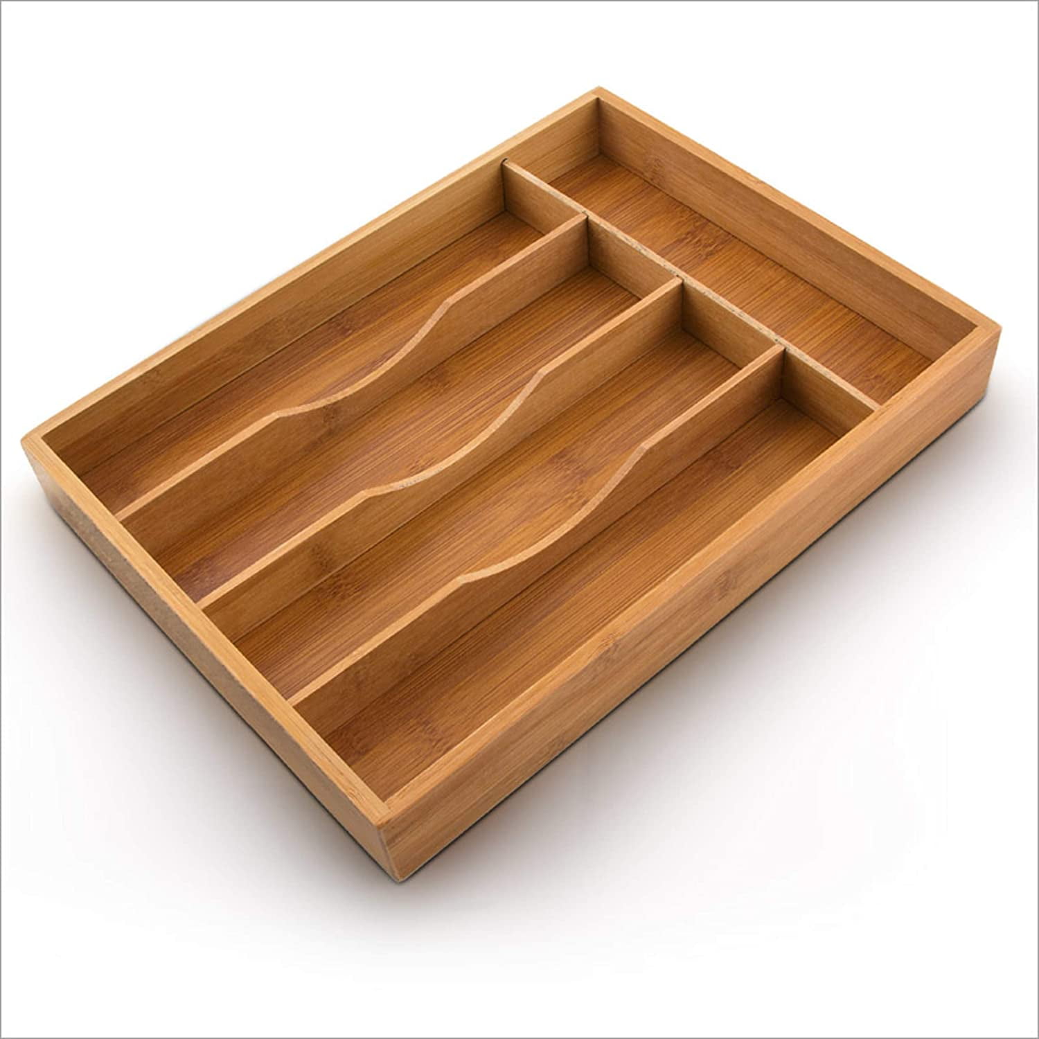 Cutlery box hxwxd approx 4 5 x 25 5 x 34 cm cutlery box made of bamboo 