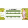 thumbnail image 7 of Lanbubble Toddler Girls Dress Summer Casual Sundress Ruffle Flutter Sleeveless Dresses 4-5 Years, 7 of 7