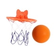 thumbnail image 4 of Juego de baloncesto silencioso, pelota de entrenamiento para interiores, regalo ligero y sin ruido. Naranja, 4 of 8